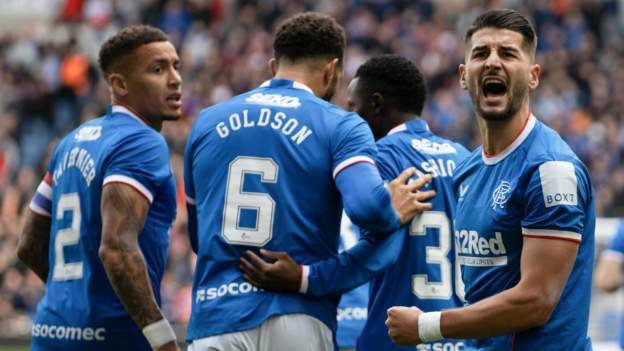 Rangers 4-0 St Mirren: Antonio Colak double as Rangers ease past St Mirren