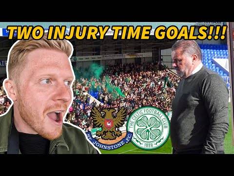 PITCHSIDE AT CRAZY SAINTS v CELTIC GAME!!! St Johnstone 1-2 Celtic, Scottish Premiership