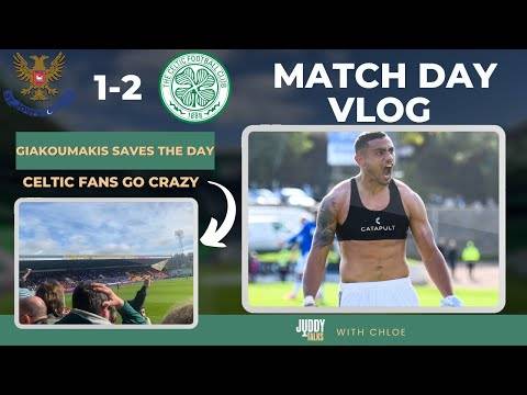 LAST SECOND WINNER! 😱🥳 | St Johnstone Vs Celtic! 2-1 | Away Day Vlog!