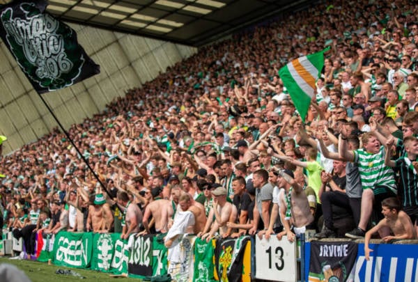 Green Brigade Unveil Second Half Banner