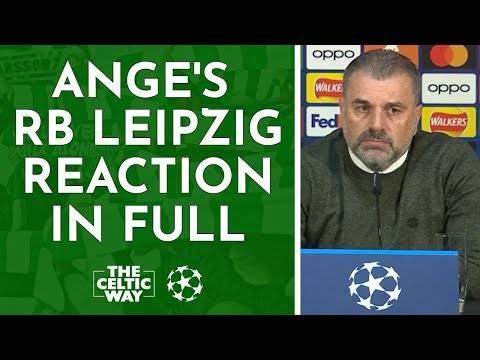 Ange Postecoglou’s FULL Celtic press conference reaction after 2-0 defeat to RB Leipzig