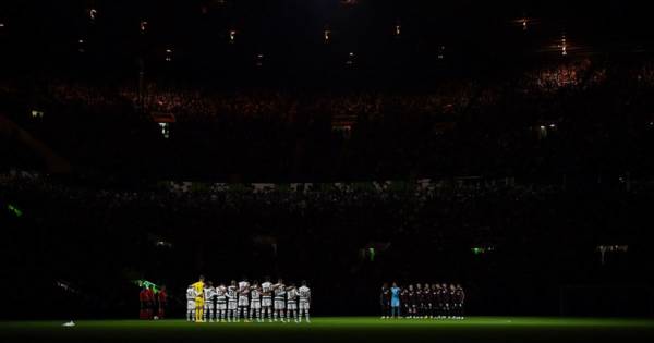 Emotional minutes silence held at Celtic Park in memory of Donegal explosion victims