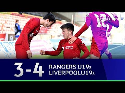 Rangers U19s v Liverpool U19s (3-4) | Ex-Celtic youngster seals win! | UEFA Youth League Highlights