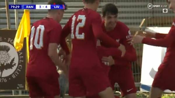 Video: Watch Ex Celtic Youngster Score Fantastic Winner Against ‘Rangers’ In UEFA Youth League