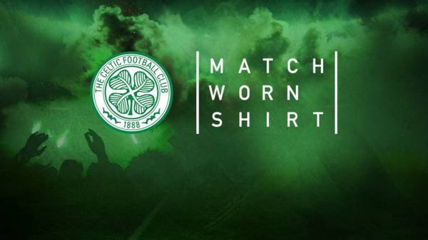 MatchWornShirt partner with Celtic