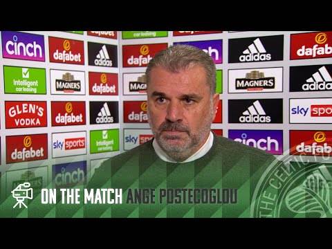 Ange Postecoglou On The Match | Celtic 6-1 Hibs | Sensational Six for Celtic!