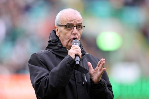 Emotional Celtic icon Frank McGarvey addresses Parkhead crowd after cancer diagnosis