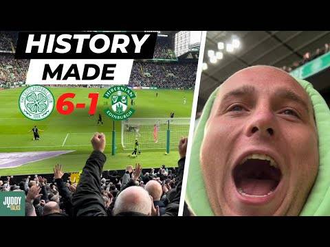 HISTORY MADE at Paradise 🏟🍀 | Celtic THRASH Hibernian 6-1💥 | James Forrest on FIRE 🔥