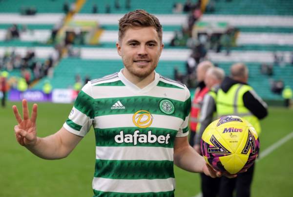 “One of the all-time Celtic greats,” Ange Hails Centurion James Forrest