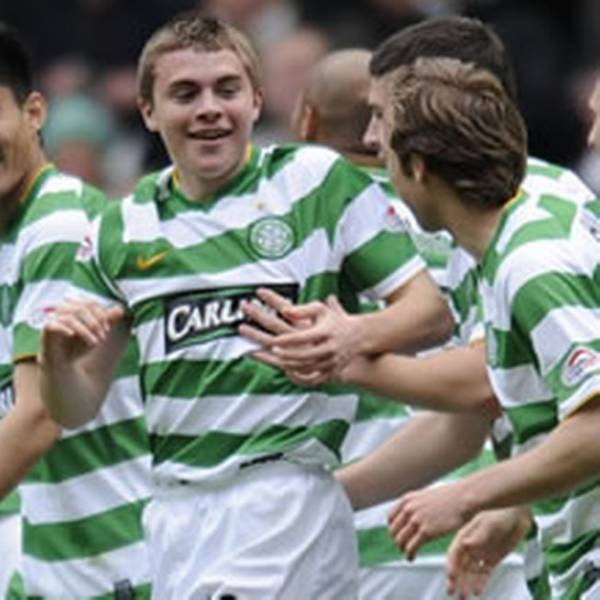 Photo Of The Day: James Forrest Celebrates His First Celtic Goal