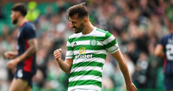 Albian Ajeti relishing post Celtic life as he earns ‘ice bin break’ after becoming derby hero