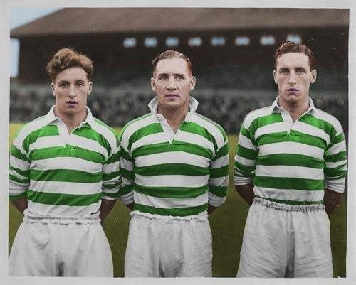 Larkhall born Bobby Hogg, Celtic’s captain during WW2