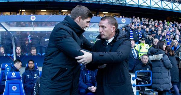 Brendan Rodgers launches Steven Gerrard defence as Celtic and Rangers rivalry axed after Aston Villa boot