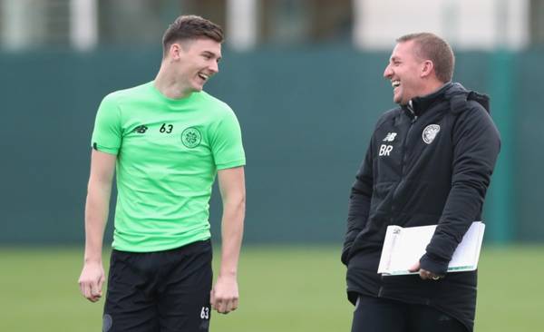 Kieran Tierney reveals reaction to Brendan Rodgers’ Celtic exit