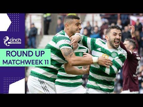 Celtic Capitalise On Rangers Draw | Premiership Matchweek 11 Round Up | cinch SPFL