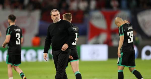 Ange Postecoglou gives Celtic assessment after side dumped out of Champions League