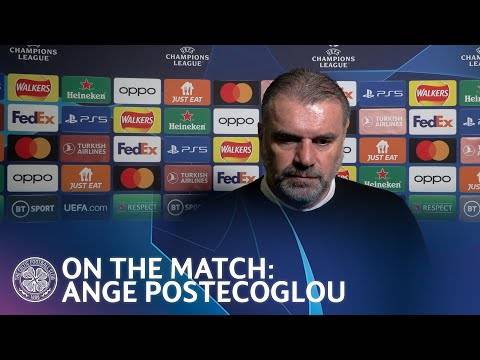 Ange Postecoglou On The Match | Celtic 4-1 Shakhtar