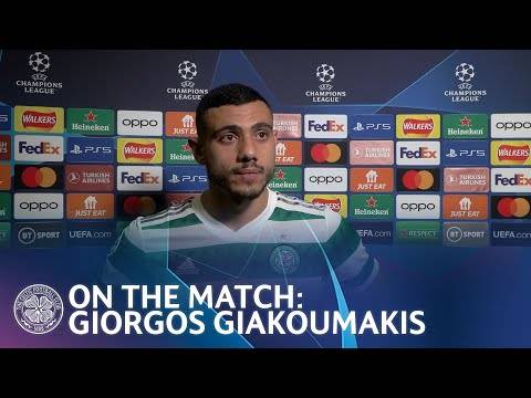 Giorgos Giakoumakis On The Match | Celtic 1-1 Shakhtar | #UCL home campaign ends with Shakhtar draw