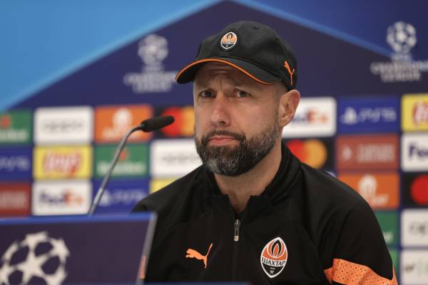 Shakhtar Donetsk boss makes brilliant Celtic Park admission