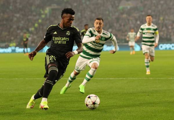 Real Madrid v Celtic: “Maybe they have just been unlucky,” Vinicius Jnr