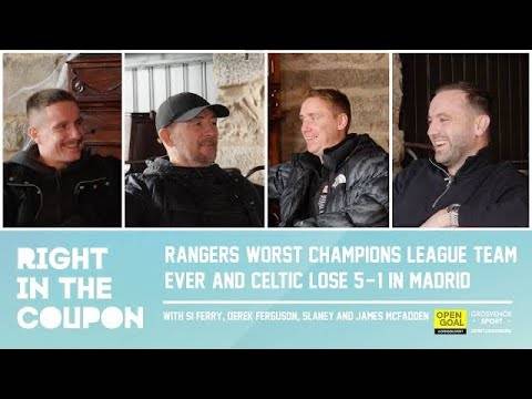 RANGERS WORST CHAMPIONS LEAGUE TEAM EVER & CELTIC BEAT 5-1 IN MADRID | Right In The Coupon