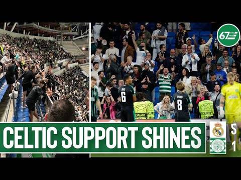 The Celtic support shines on the biggest stage & prove the club belongs in the Champions League