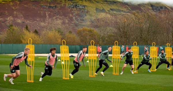 5 things we spotted at Celtic training as Giorgos Giakoumakis turns Parkhead prankster in Sead Haksabanovic square up