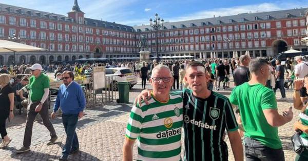 Celtic fan left needing stitches while dad trampled in ‘unprovoked’ Spanish police attack