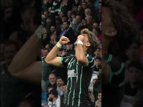 🍀🤯 Celtic TV’s Unique Angle of Jota’s free-kick in the Bernabéu 🎯 #shorts