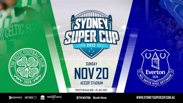 Celtic v Everton to headline inaugural Sydney Super Cup