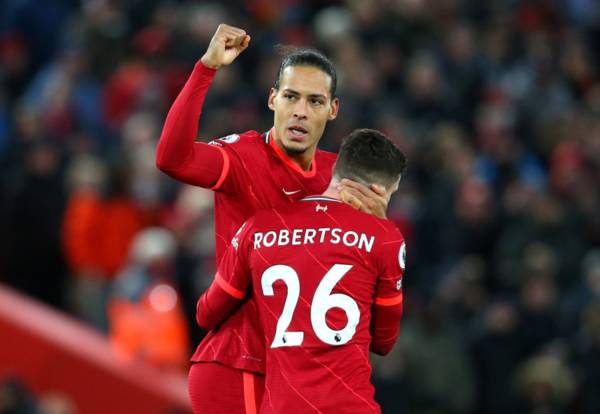 “We should get him at Celtic,” Virgil van Dijk on Andy Robertson