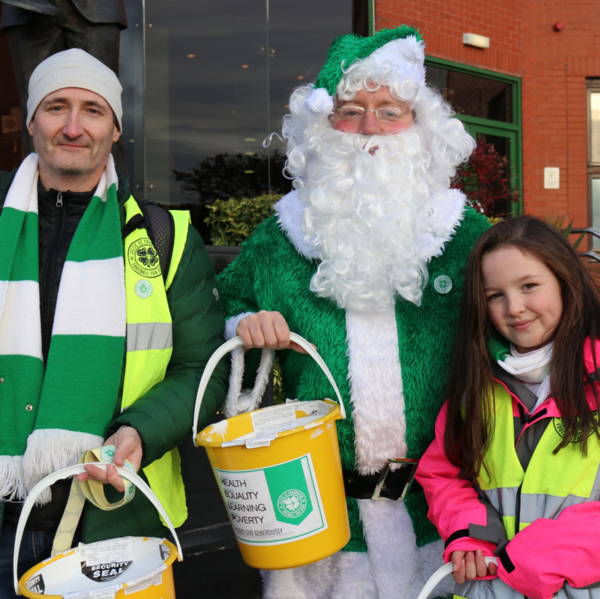 Reminder: Christmas Appeal bucket collection ahead of Celtic v Ross County