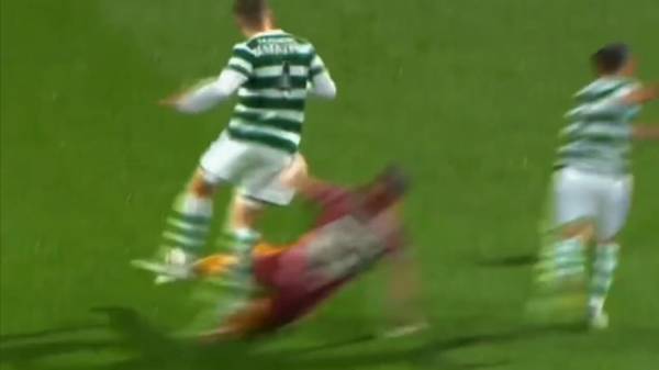 Video: Watch The Shocking Tackle On Celtic Ace That Should Have Been A Red Card