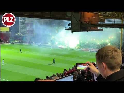 🎥 WATCH Celtic fans PYRO display before facing Motherwell