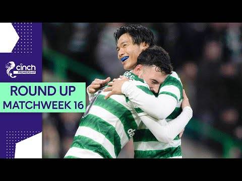 Celtic On Top Ahead Of Winter World Cup Break | Premiership Matchweek 16 Round Up | cinch SPFL