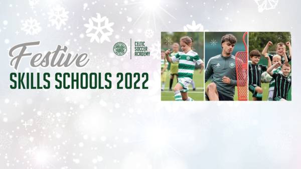 Celtic Soccer Academy’s Festive Skills School | Available to book online now