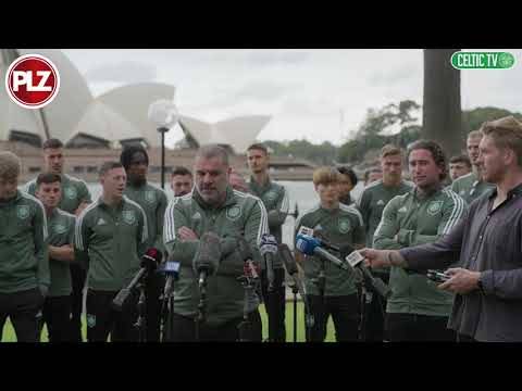 Ange Postecoglou says he ‘is proud to bring the club home’ as Celtic visit Australia