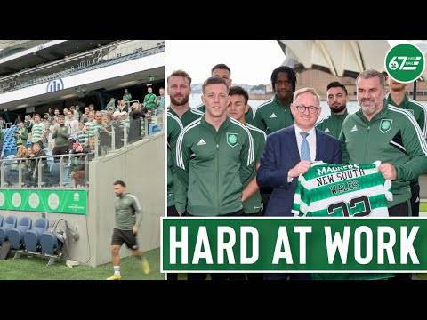 Celtic are hard at work in Australia as overseas supporters get their chance to shine