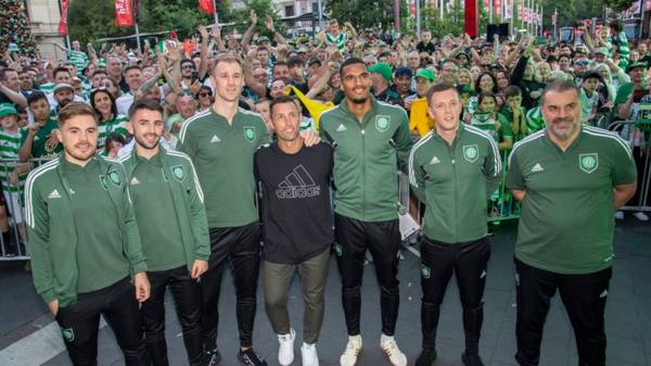 Scott McDonald is loving seeing the Hoops support in Australia