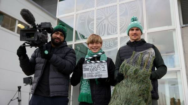 Go behind the scenes of the Christmas ad with Celtic TV