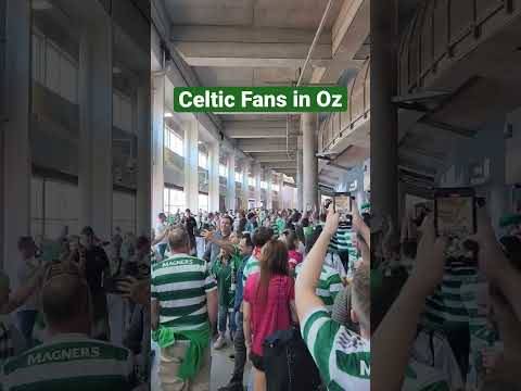 Celtic Fans Partying in Australia