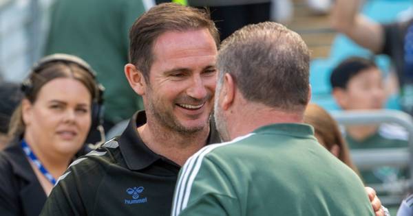 Frank Lampard tells confused punters reason behind Celtic sit in as Everton boss talks up Angeball