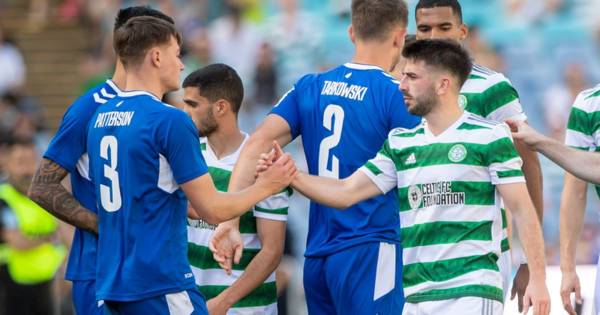 Nathan Patterson in Celtic penalty demand as former Rangers star’s Everton bottle leaves an impression