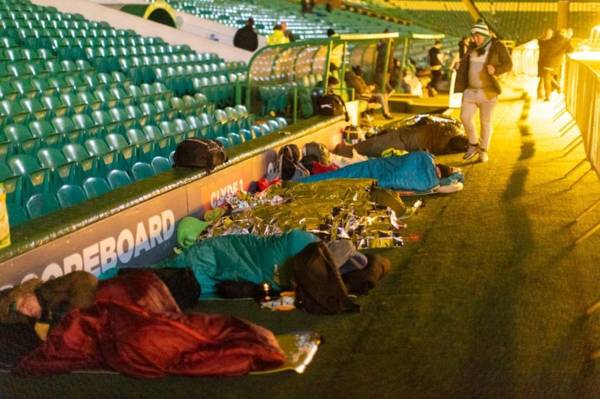 Sleep Out raises over £40k for Celtic FC Foundation’s Christmas Appeal