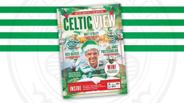 The latest issue of the Celtic View is a Christmas cracker!