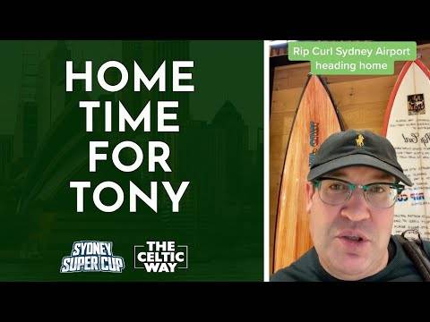 Home Time – Tony Haggerty’s Down Under Diaries