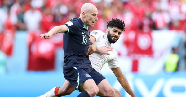 Aaron Mooy brings Celtic mantra to Qatar as he turns in relentless display during Australia win