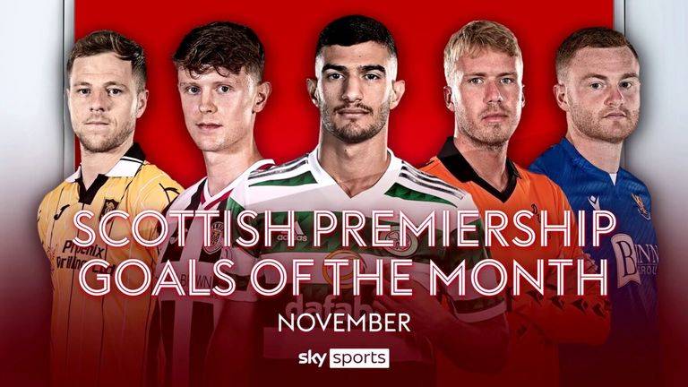 Scottish Premiership goal of the month: November