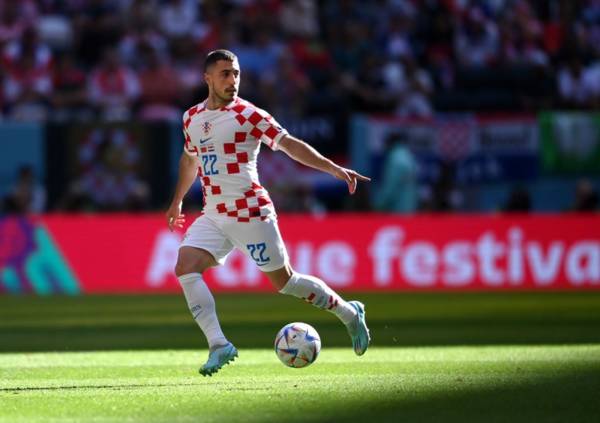 Video: Tenacious play from Josip Juranovic as Croatia go ahead