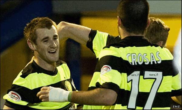 Celtic v Greenock Morton in The Scottish Cup including John Fallon v The Greenock Polis